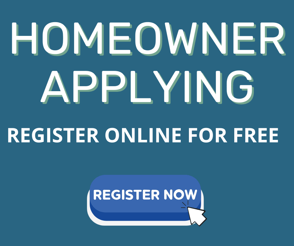 To apply for permit as a homeowner register here first. 