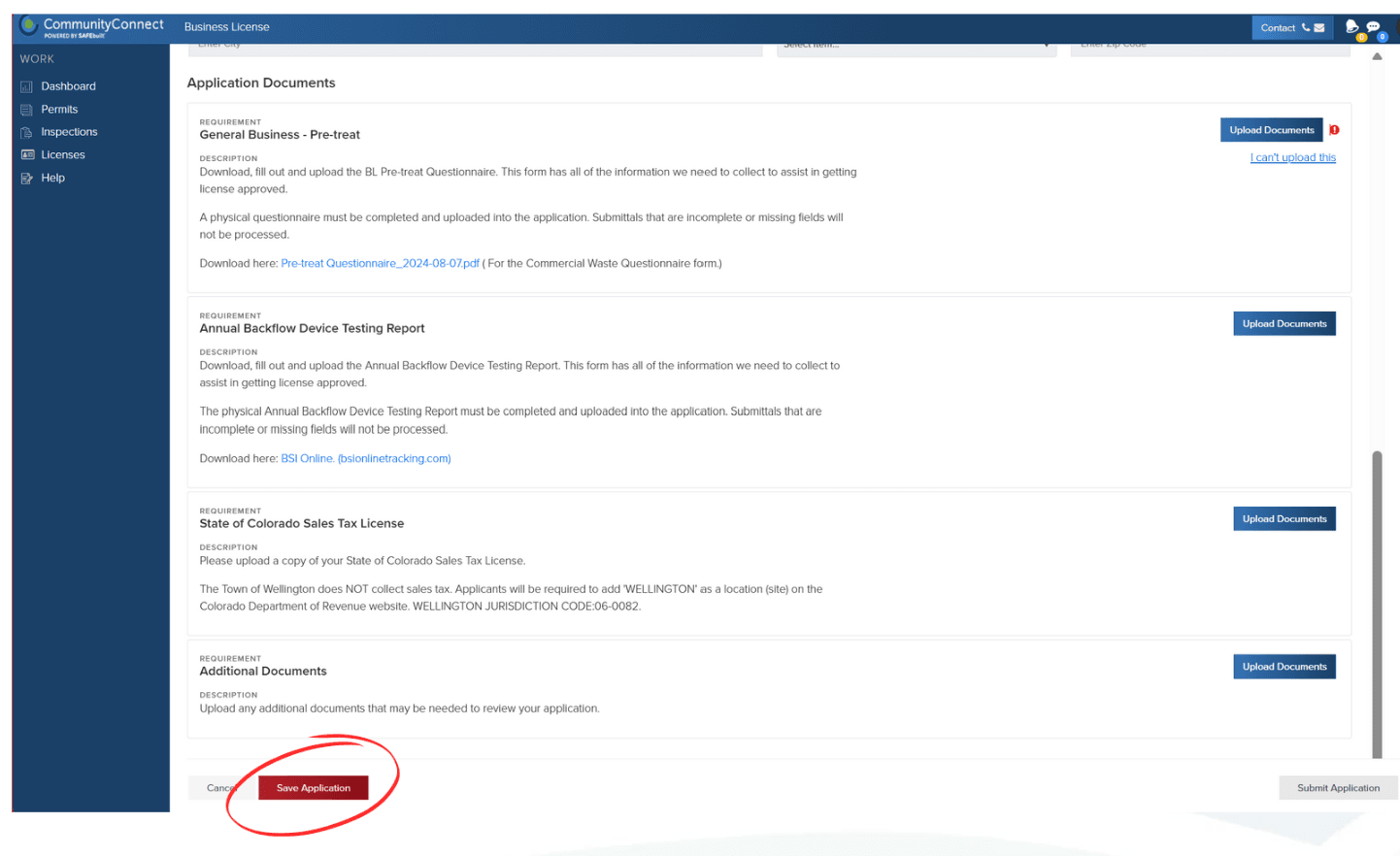 Documents Tab  for Community Core